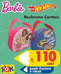 Barbie/Hot Wheels Beslenme Çantası