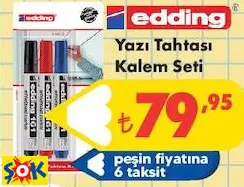 Edding Yazı Tahtası Kalem Seti