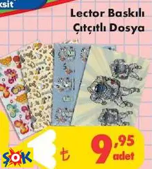 Lector Baskılı Çıtçıtlı Dosya