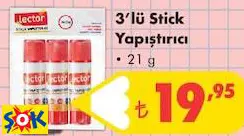 Lector 3'Lü Stick Yapıştırıcı 21 G