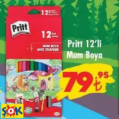 Pritt 12'Li Mum Boya