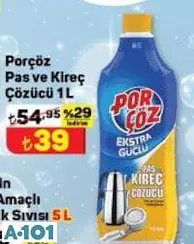 Porçöz Pas Ve Kireç Çözücü 1 L