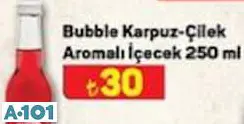 Bubble Karpuz-Çilek Aromalı İçecek 250 Ml