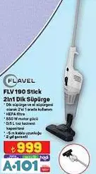 Flavel FLV190 Stick 2İn1 Dik Süpürge