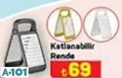 Katlanabilir Rende