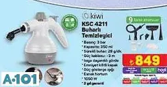 Kiwi KSC4211 Buharlı Temizleyici