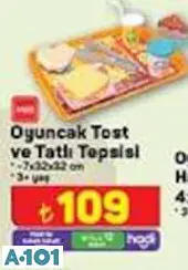 Mgs Oyuncak Tost Ve Tatlı Tepsisi