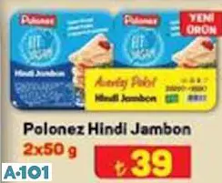 Polonez Hindi Jambon 2X50 G