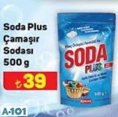 Soda Plus Çamaşır Sodası 500 G