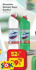 Domestos Çamaşır Suyu Çeşitleri 750 Ml