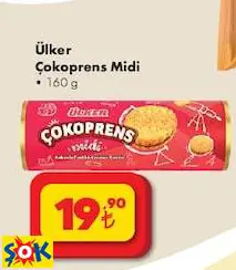 Ülker Çokoprens Midi 160 G