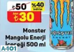 Monster Mangolu Enerji İçeceği 500 Ml