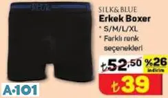 Silk&Blue Erkek Boxer S/M/L/XL