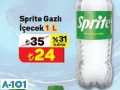 Sprite Gazlı İçecek 1 L