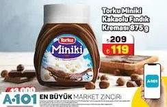 Torku Miniki Kakaolu Fındık Kreması 875 G