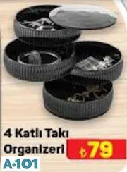 4 Katlı Takı Organizeri