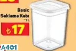 Basic Saklama Kabı 1 L