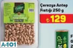 Çerezya Antep Fıstığı 250 G