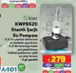 Kiwi KWP8520 Stantlı Şarjlı Su Pompası