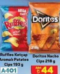 Ruffles Ketçap Aromalı Patates Cips 193 G