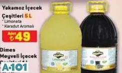 Yakamoz İçeçek Çeşitleri 5 L Limonata/Karadut Aromalı