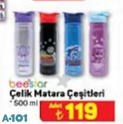 Beestar Çelik Matara Çeşitleri 500 Ml