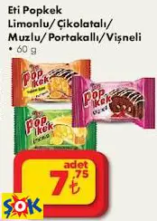 Eti Popkek Çeşitleri 60 G