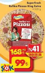 Superfresh Refika Pizzası King Extra 520 G