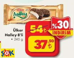 Ülker Halley 8'Li 240 G