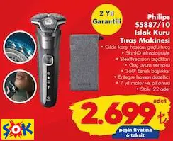 Philips S5887/10 Islak Kuru Tıraş Makinesi