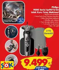 Philips 9000 Serisi Sp9872/22 Islak Kuru Tıraş Makinesi