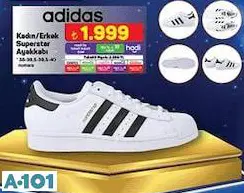 Adidas Kadın/Erkek Superstar Ayakkabı