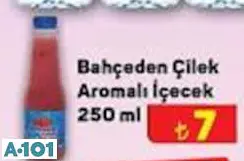 Bahçeden Çilek Aromalı İçecek 250 Ml