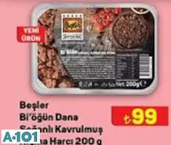 Beşler Bi'öğün Dana Soğanlı Kavrulmuş Kıyma Harcı 200 G