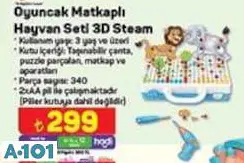 Birlik Oyuncak Matkaplı Hayvan Seti 3D Steam