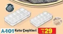 Bölmeli Kutu Çeşitleri