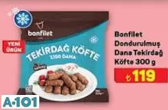 Bonfilet Dondurulmuş Dana Tekirdağ Köfte  300 G