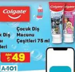 Colgate Çocuk Diş Macunu Çeşitleri 75 Ml