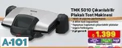 English Home TMK 5010 Çıkarılabilir Plaklı Tost Makinesi