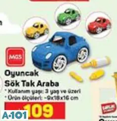 Mgs Oyuncak Sök Tak Araba