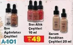 Newwell Make Up Station Sıvı Aydınlatıcı 10 Ml/Sıvı Allık 10 Ml/Serum Fondöten 20 Ml Çeşitleri