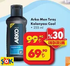 Arko Men Tıraş Kolonyası Cool 255 Ml