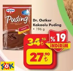 Dr. Oetker Kakaolu Puding 196 G