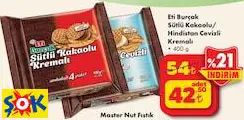 Eti Burçak Sütlü Kakaolu/Hindistan Cevizli Kremalı 400 G