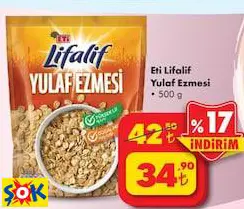 Eti Lifalif Yulaf Ezmesi 500 G