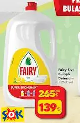 Fairy Sıvı Bulaşık Deterjanı 2600 Ml