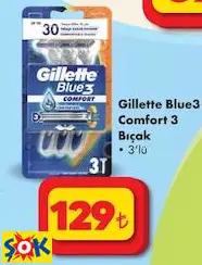 Gillette Blue3 Comfort 3 Bıçak 3'Lü