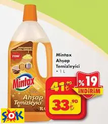 Mintax Ahşap Temizleyici 1 L