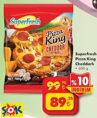 Superfresh Pizza King Cheddarlı 600 G