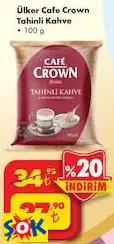 Ülker Cafe Crown Tahinli Kahve 100 G